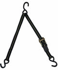 3 Point Tie Down Ratchet Strap For Jet Ski Sea Doo And WaveRunner Transom Straps Heavy Duty Polyester Webbing With Double Tacked Reinforcement For Secure Transport