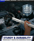 1/2-Inch Offset Extension Wrench For Tight Spots in automotive use