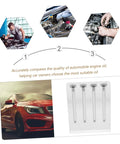 Shop Ready Oil Quality Comparator And Transmission Viscosity Tester Stand For Easy Engine Oil Analysis And Maintenance In Auto Service Centers Acrylic Tester For Quick Pro Grade Automotive Diagnostics, clear acrylic stand