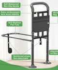 Built Tough Bed Rail For Seniors With Ergonomic Foam Padded Handle, ASTM Certified Adjustable Bed Assist Rail, 400 Pound Capacity shown