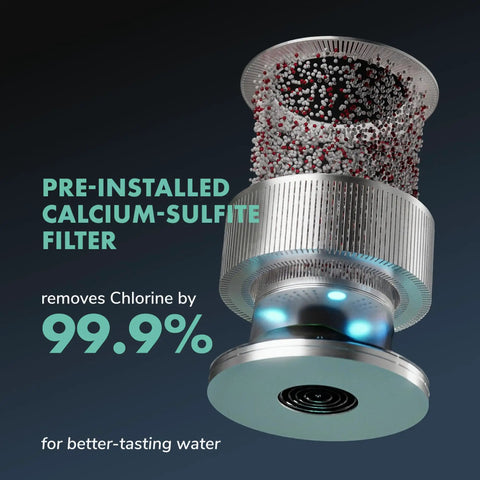 Three In One Hydrogen Water Generator Pitcher With Hydrogen Infusion Magnetic Vortex Structured Water Calcium Sulfite Filter part