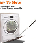 Industrial Strength Appliance Sliders With Pull Straps 49 X 30 Inch Furniture Glide Mat used to move a washing machine easily.