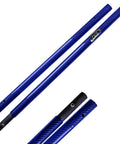 Carbon Fiber Travel Pole For Beach Metal Detecting Shovels Lightweight Universal Handle 3K Carbon Fiber Long Tube Rod shown in blue