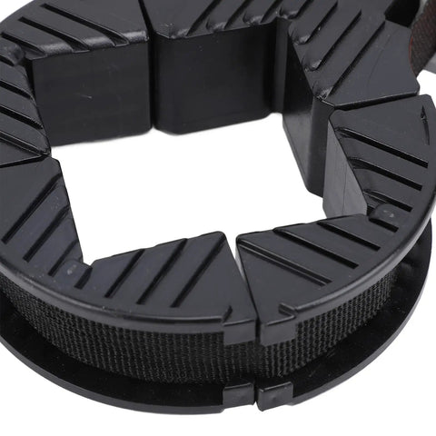Quick Tension Adjustable Strap Clamp For Pro Level Woodworking And Swifter Picture Frame Assembly Featuring A Heavy Duty 32 Foot Nylon Webbing Strap With Slick Lever Action And No Fuss Rotation Handles