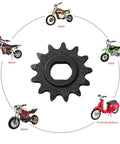 Upgraded 25H Chain 13T Motor Sprocket Master Link Replacement For Razor Dirt Rocket Bikes MX500 MX650 SX500 RSF650 MY1020