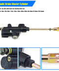 Rear Hydraulic Brake Master Cylinder Pump For Motorcycles And ATVs Universal Fit 50cc 70cc 110cc 125cc 150cc 250cc aluminum