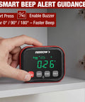 Job Site Ready Digital Angle Gauge And Knockout Precision Electronic Protractor Finder With Bullseye Accuracy displayed at 0.26 degrees.