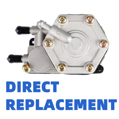 Silver beefed up mechanical fuel pump 2520227 replacement for Sportsman 300-700 Magnum Scrambler Trail Blazer Trail Boss