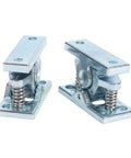 Spring Loaded RV Door Catch With Zinc Alloy Body, Double Roller Trailer Latch Stop, Heavy Duty Springs for motorhome and boat garage