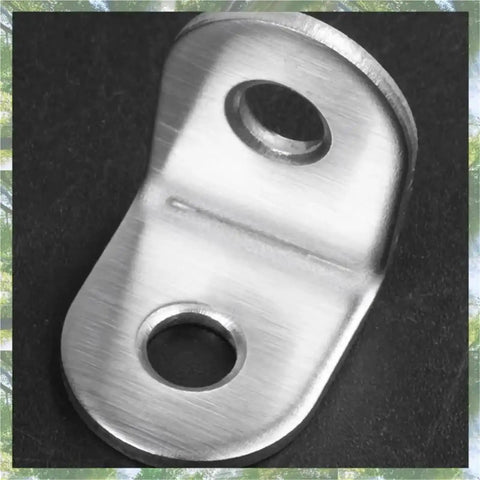Rock Solid L Corner Brackets 200 Pack Hella Strong Shelf Supports 20Mm angle brace, steel, pre-drilled, for furniture and cabinetry.