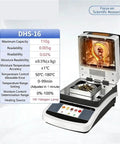 Fast DHS-16 Digital Moisture Meter For Wood Tea Corn And Grain with clear display and halogen heating lamp.