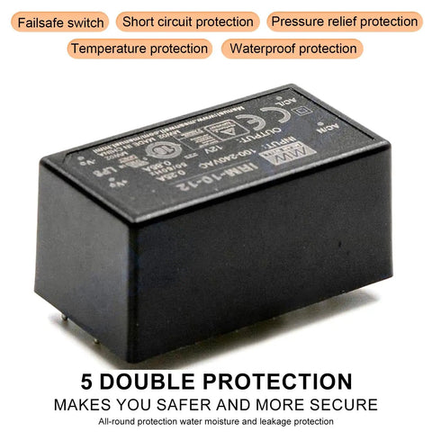 Rock Solid Industrial PCB Mount Power Supply Delivers Clean 12 Volt Juice For Tight Machinery Cabinets With Low EMI Filtering And Plug And Play Simplicity Built Tough For Daily Grind Operations with multiple protection features.