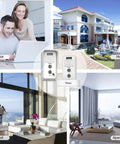 Smart Wireless Doorbell Chime For Home With Easy Setup, Expandable Intercom System showing use in various buildings