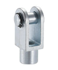 Heavy Duty Air Cylinder Rod Clevis End Y Connector 94mm Length With M20x1.5 Female Thread For 80mm Bore Pneumatic Linkage Alloy Build Tough As Nails Easy Install And Durable Performance., alloy clevis end with M20x1.5 female thread