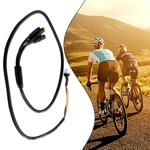 Top Grade E Bike Motor Cable For Bafang Mid Drive M400 G330 G510 M620 UART System on black wiring harness