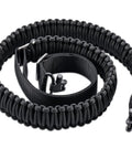 Two Point Paracord Rifle Sling With Swivels, Non Slip Gun Strap For Hunting, Quick Adjustable Length, Silent Durable Paracord