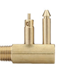 Brass Quick Connect Tank Fitting One Quarter Inch NPT Male Thread For Mercury Mariner Marine Fuel Lines Built To Last