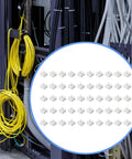 Spring Wire Connector Terminal Block CH 2 For LED Lighting Quick No Drill Cable Clamp 20A AC Up To 250V, 50-pack shown