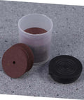 36 Piece Heavy Duty Cutting Wheels And Grinding Discs For Cutters Metal Cut Off Set, discs stacked beside plastic container