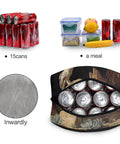 Owl Desert Landscape Insulated Lunch Bag For Women And Men with cans and meal containers