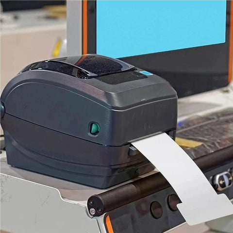 Top Tier ID Card Printer Cleaning Kit Features Ten Long Cleaning Cards And One Ipa Pen For Enduro Rio Pro M200 Series ID printer in action.