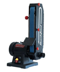 Heavy Duty 2X48 Inch Belt Sander With 1Hp Induction Motor Running At 4500 Fpm for precision metal finishing and knife making.