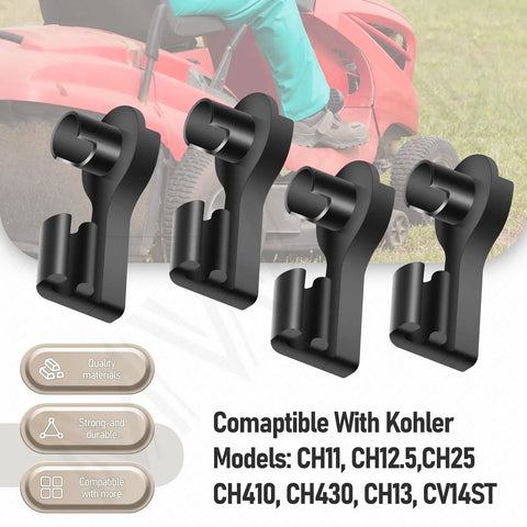 8 Pack Throttle Linkage Bushing Set For Kohler CH Series And CV Engines Including CV14ST CV18S CH11 CH12.5 CH25 CH410 CH430 CH13 CH18 CH20 CH22 CH640 CH670 CH730 CV18S Exmark And John Deere Compatible Direct Fit Plug And Play black bushings