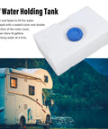 18 Gallon RV Water Tank For Fresh Water Storage And Transport Durable LLDPE Holding Tank For Trailer Boat Yacht And Home Plumbing Replacement Solid Go To Choice For Drinking Water And Daily Use, shown near an RV