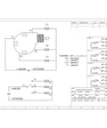 Wiring diagram for Ceiling Fan Pull Chain Switch Kit With 3 Speed 4 Wire Control Includes CBB61 Capacitor Pack 4.5uF 6uF 5uF