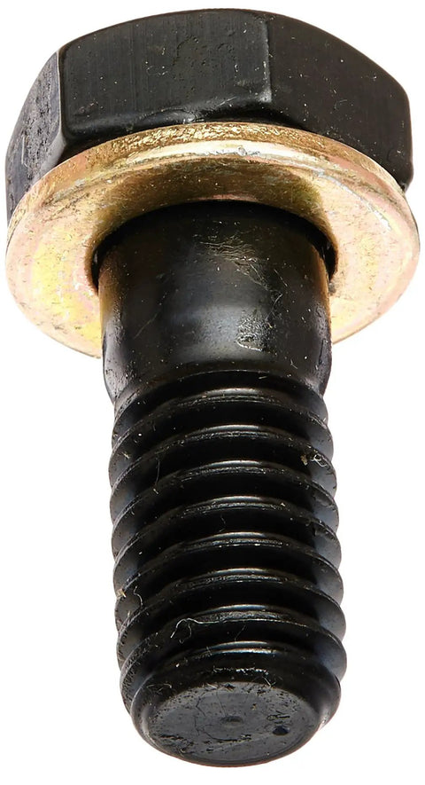 High Performance Clutch Cover and Pressure Plate Bolt Kit 150-2201 Black, close-up of black bolt for street and track use