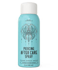 Piercing Aftercare Spray Isotonic Saline Cleanser For New And Existing Piercings 4 Oz Soothes Irritation Bumps And Keloids On Ears Nose Belly Button And Tattoos Wound Wash Gentle Hydration, 4 oz bottle