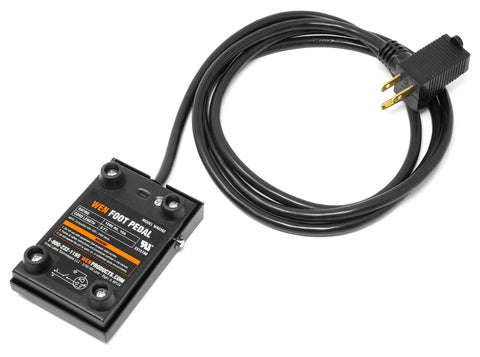 120V 15 Amp Momentary Foot Pedal Switch For Woodworking Hands Free On Off Power Pedal Easy Install With Textured Slip Resistant Surface