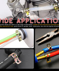 Must Have 121 Piece Spring Band Clips Kit With 12 Sizes From 7mm To 22mm Hose Clamps Pliers Fuel Silicone Vacuum Hose Fasteners