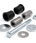 Pro Grade Front Axle Caster Pivot Rebuild Kit For Ariens Gravely Mowers With Flange Bushings, Heavy Duty Spacers, Thrust Washers, Washers, Lock Nut And Bolt Hardware Included, silver steel parts