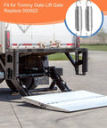 Heavy Duty Extension Springs For Tommy Gate Lift Gates, Replaces 000922, springs with lift gate in background, 2 pieces