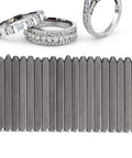 Pro Grade Jewelry Anvil Chisel Set With Steel Punch Stamp Kit For Jewelry Making, Carving Tools, 20 Sticks Included