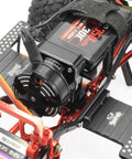 2204 2400KV Brushless Outrunner Motor With Transmission And 30A ESC Upgrade For SCX24 Crawler Axial 1 To 24 Scale RC Car installed