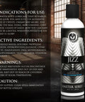 Rich Creamy White Water Based Body Glide With Musk Inspired Scent For External Use Massage Lubricant, 8.5 Oz Bottle