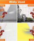 Heavy Duty Drywall Texture Sprayer Kit Featuring 1.5 Gallon Air Hopper And Badass Spray Gun for wall and putty spraying.