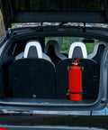 Car Fire Extinguisher Holder Wall Mounted Bracket Go To Universal Fit For Vehicles And Boats in car trunk for easy access.