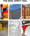 Heavy Duty Electrostatic Powder Coating Gun With Foot Control And Double Powder Cups For A Dang Tough Metal Finish on colorful surfaces and furniture.