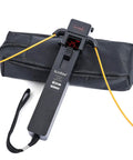 Heavy Duty Fiber Optic Identifier Break Checker With Audible Alarm, Fast 800-1700 Nanometers Detection, on a protective case