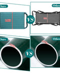 Comparison of Heavy Duty Garden Kneeler And Seat With Dual Tool Bags, Extra Wide 11.02 Inch Foldable Stool vs a narrower model