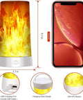 Flameless LED Flame Lights With Remote Control And Timer Battery Powered Outdoor Waterproof Flame Lights for indoor decor.