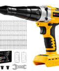 Heavy Duty 800W Brushless Rivet Gun With Killer 2000 Ft Lbs Torque and accessories for demanding job site work.