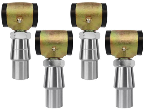 Four Three-Quarter Inch Threaded Bushing Kit for Four-Link Suspension and Replacing Worn Rod Ends and Suspension Bushings