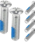24 Pieces Roller Skate Stopper Screws Kit For Inline And Quad Skates Easy To Install Brake Screws Non Corrosive Hardware
