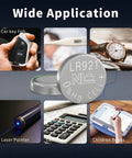 No Fuss SR920SW Watch Batteries Ten Pack Compatible With 370 371 AG6 Button Cells for watches, remote controls, and calculators.