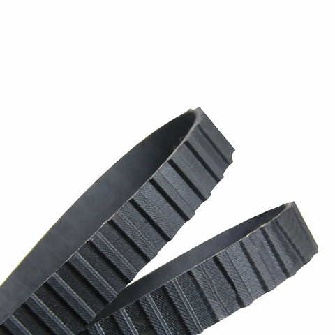 Closed Loop Timing Belt Set For Industrial Machinery, Three Eighths Inch Wide, Two Tenths Inch Pitch, Fourteen Inch Length, Seventy Teeth, Neoprene With Fiberglass Core, Heavy Duty Lathe Belt Replacement For Industrial Drives, Works With Various Drive