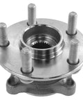 Close-up of 2 Front And 2 Rear Wheel Bearing And Hub Assemblies Set for 2009 to 2013 Forester, showing OEM-like quality.